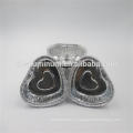 China Mini forma de corazón Cake Pan cacerolas pastel de aluminio Fabricante